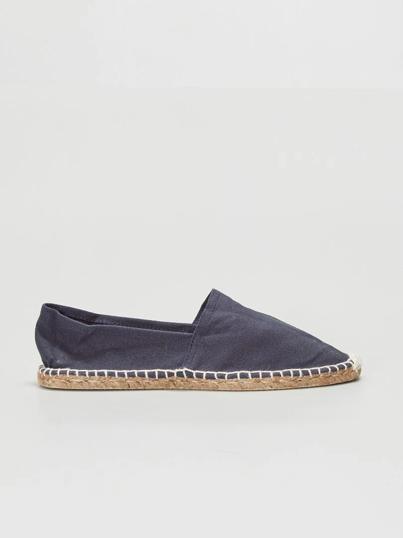 Espadrilles en toile Bleu