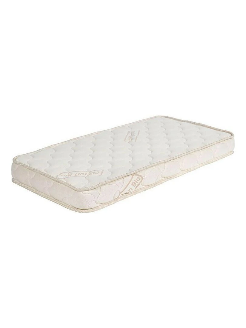 Lit bébé avec matelas Azu   AKITEN RETAIL   Blanc