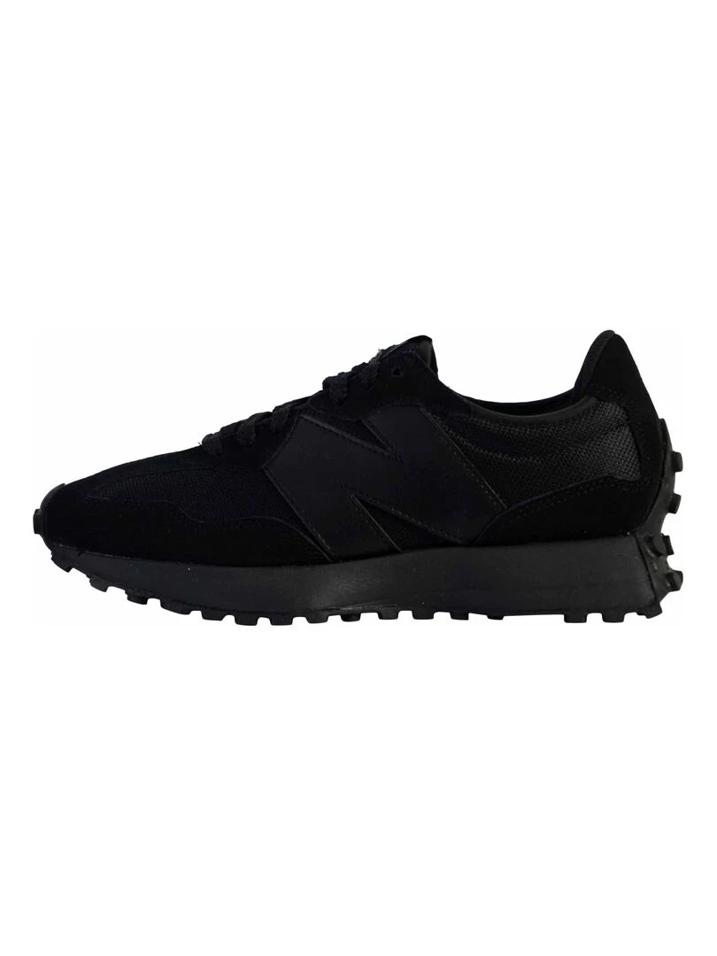 Basket Cuir New Balance 327 Homme Noir
