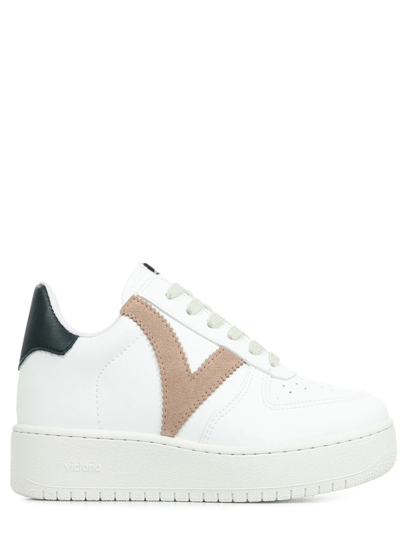 Baskets Madrid Blanc Marron