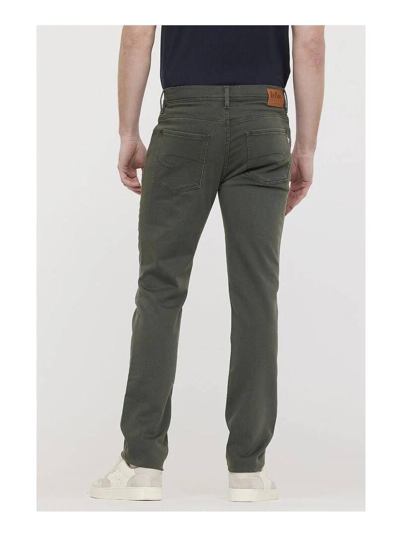 Lee Cooper Pantalon coton straight LC122 Kaki