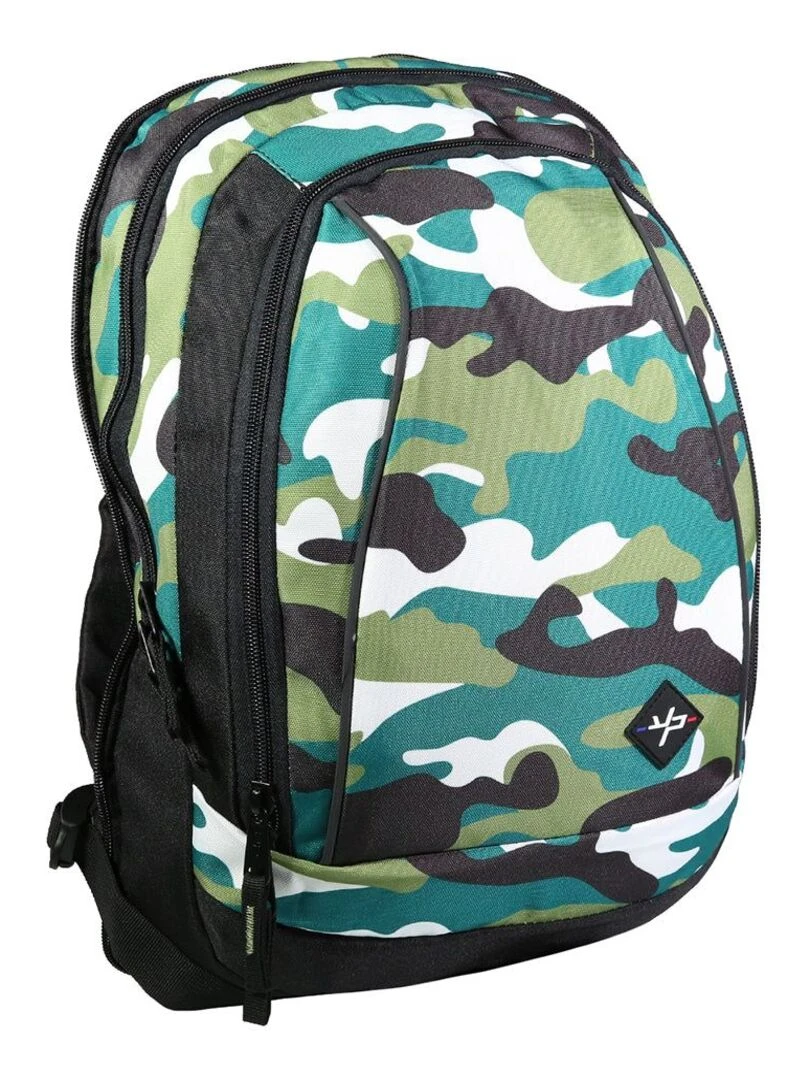 BODYPACK Sac à dos recyclé 3 compartiments 2 en 1 Camo   Vert
