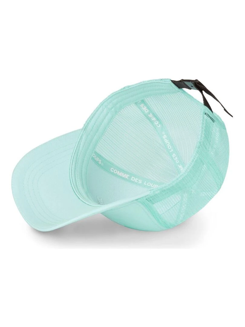 Casquette avec filet uni Class Comme Des Loups   Bleu turquoise