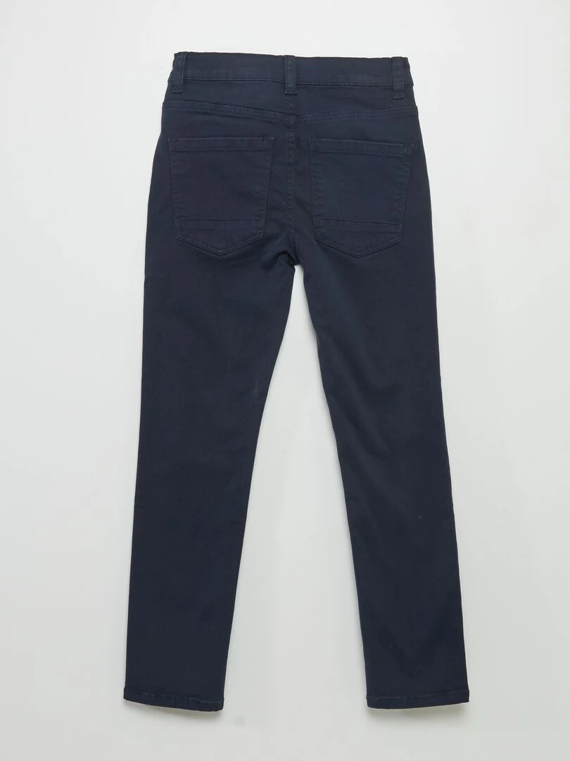 Jean skinny à 5 poches marine