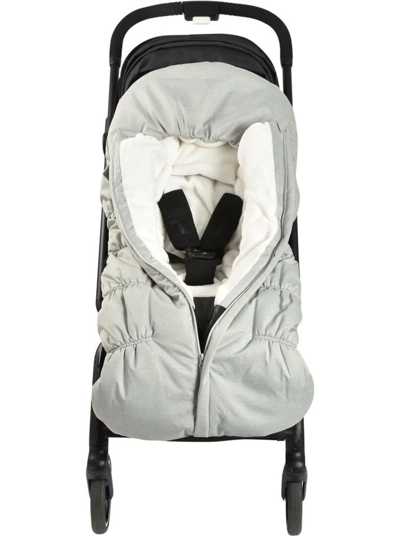 Chancelière poussette gris chiné (6 24 mois)   Gris