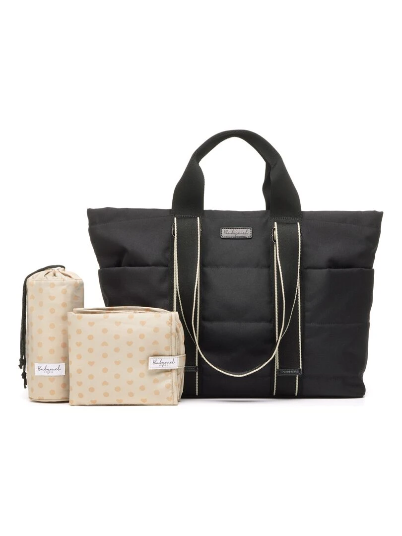 Sac à langer Sammi eco quilt noir Noir