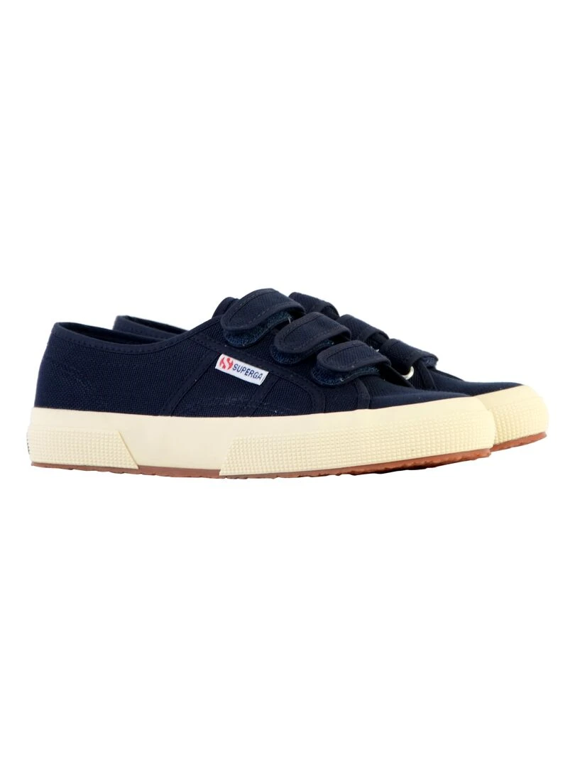 Basket Basse à Scratch Superga Cot3Strapu   Bleu