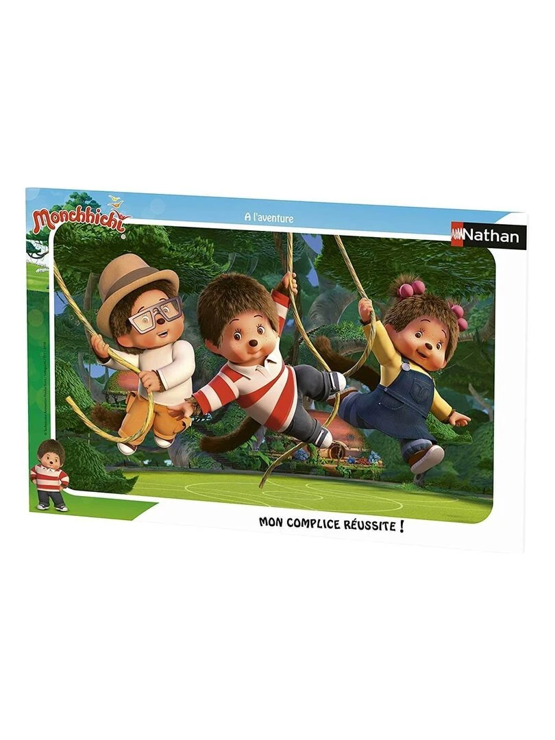 Puzzle Cadre 15 pièces : A l'aventure Monchhichi N/A