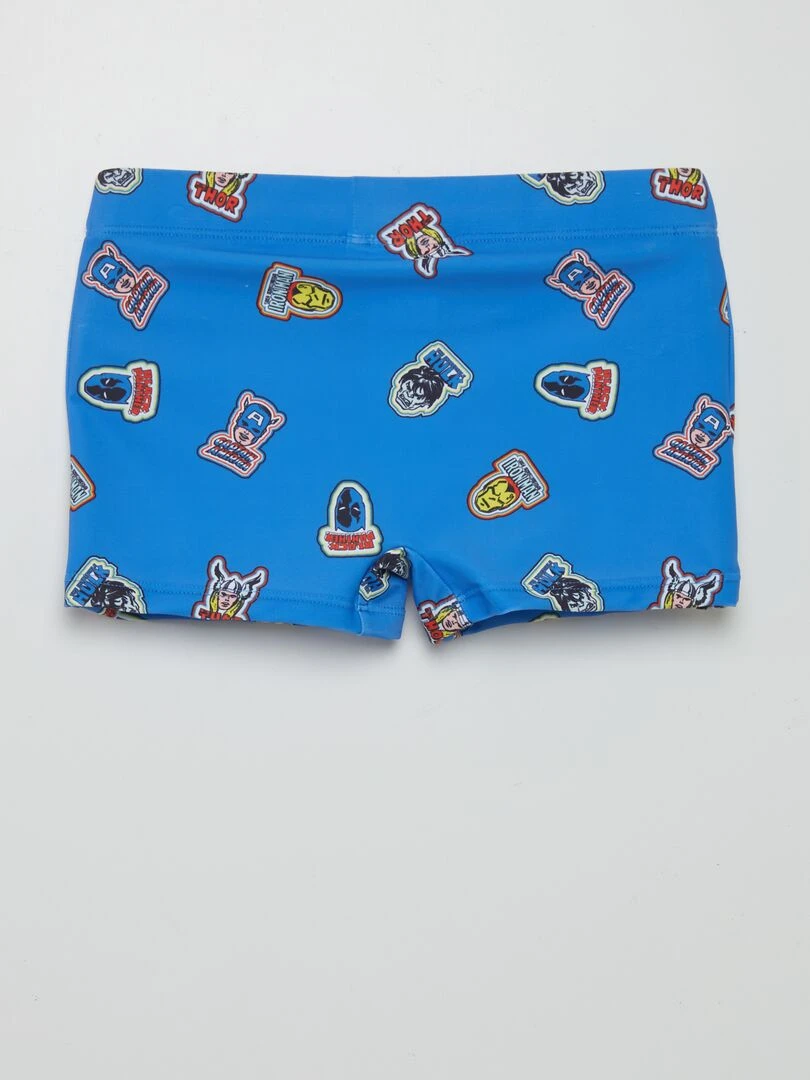 Bermuda en french terry   bleu marine