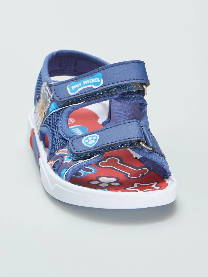 Sandales à scratchs 'Pat 'Patrouille'   bleu