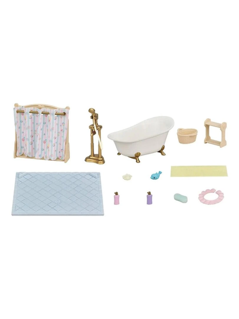 5739 'Sylvanian Families' Le set baignoire et douche   N/A