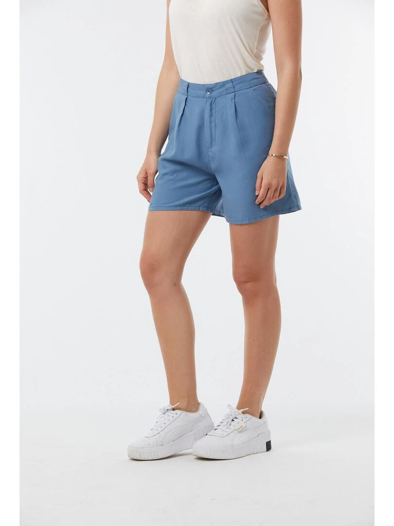 Lee Cooper Short lyocell NALIA Gris Bleu