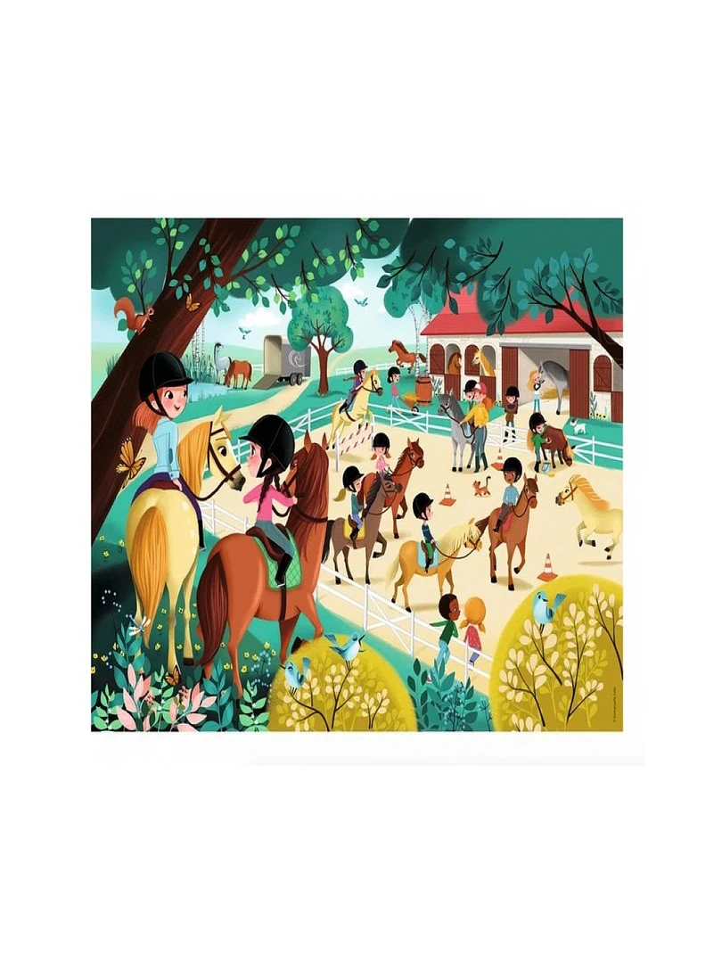 Puzzle 60 P Bienvenue Au Centre Equestre N/A
