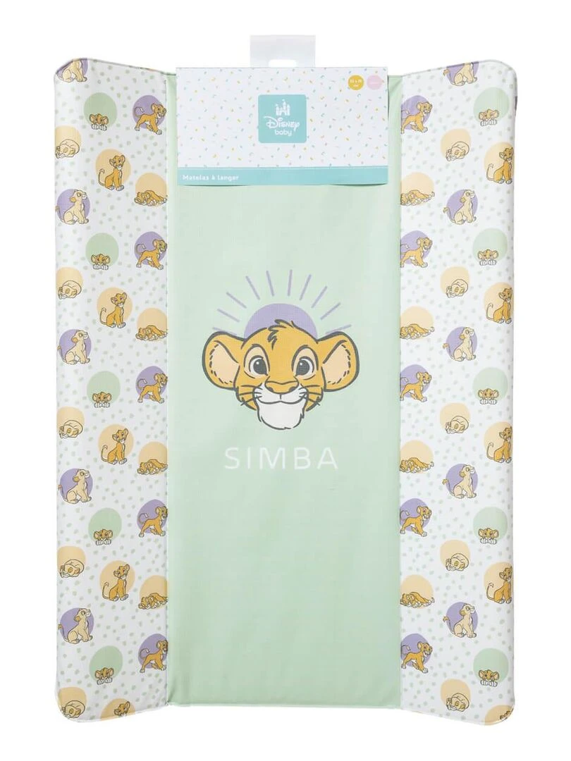 Matelas à langer Standard Premium Disney Baby   Vert tilleul