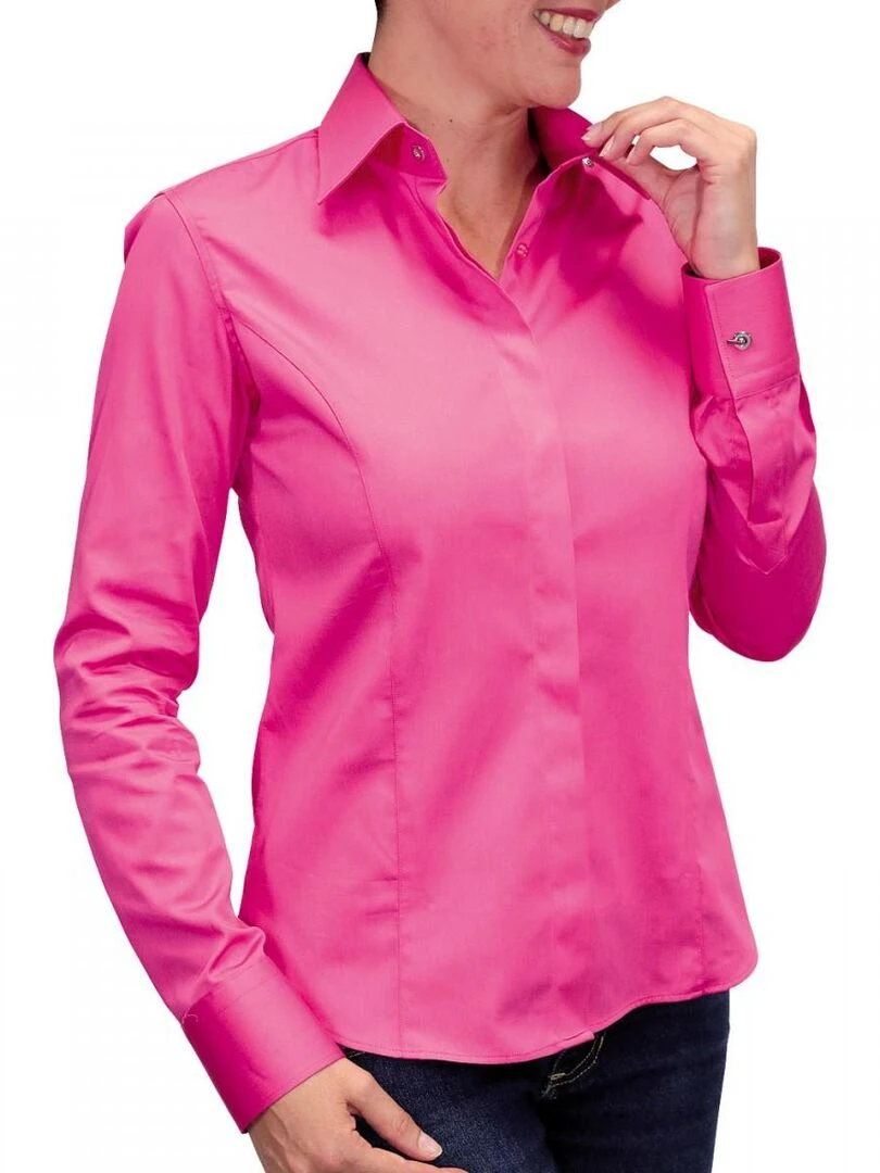 Chemise mousquetaire NEW STYL Rose