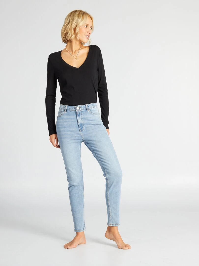 Jean slim en denim 28L Triple stone
