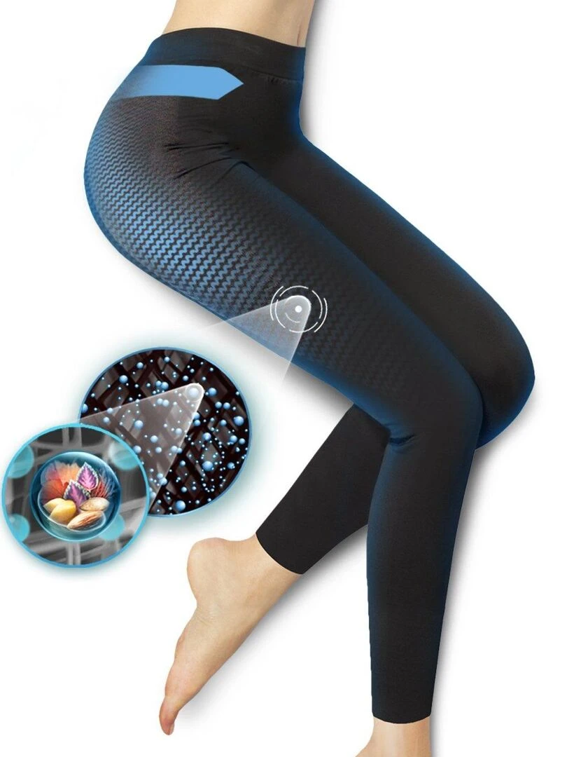 Legging Minceur de Nuit Noir