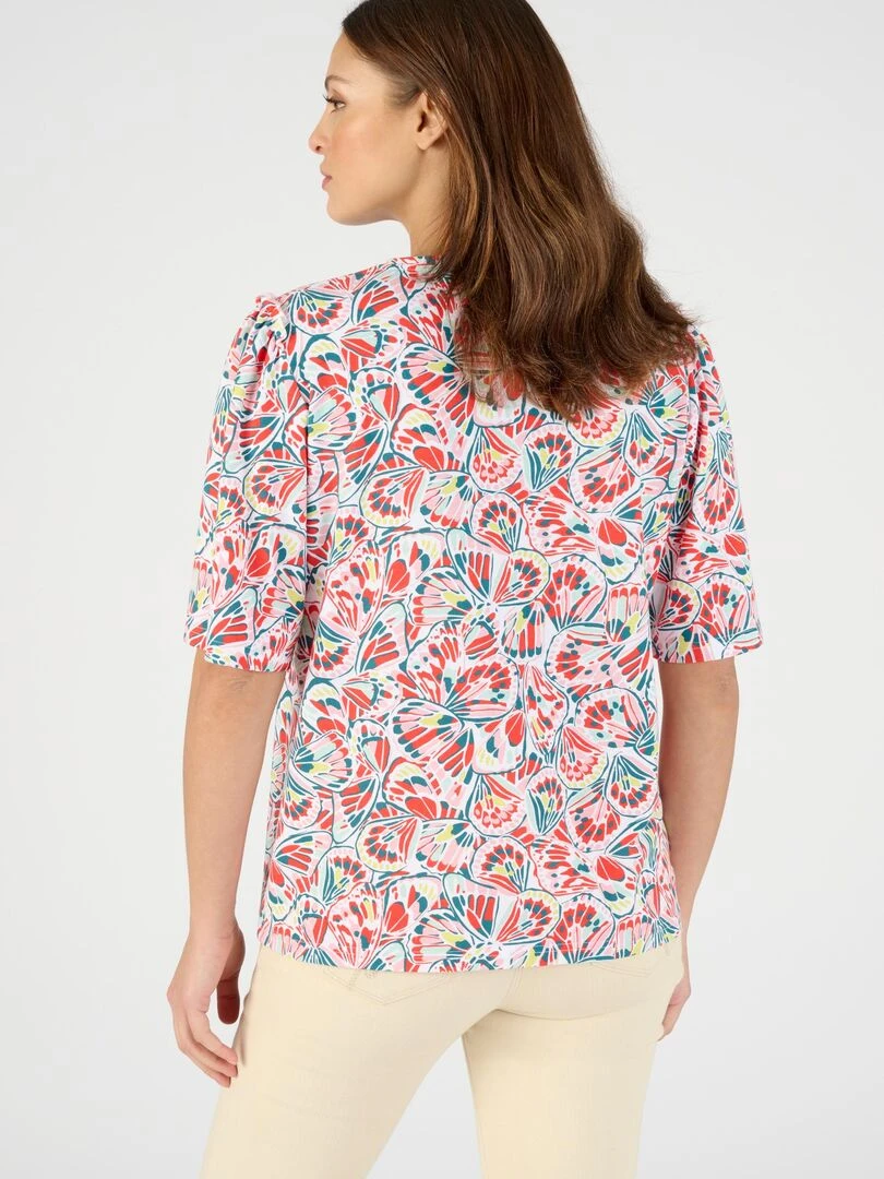 Tee shirt maille souple Climatyl   Damart   Rose