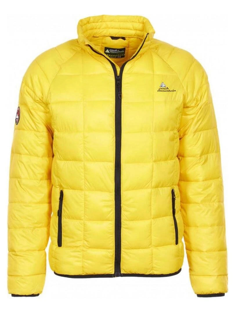 Doudoune fine garçon ECAROY PEAK MOUNTAIN Jaune