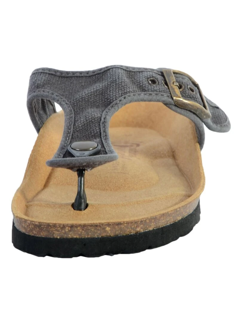 Sandales Eco Responsable Natural World Bio Enzimatico   Noir