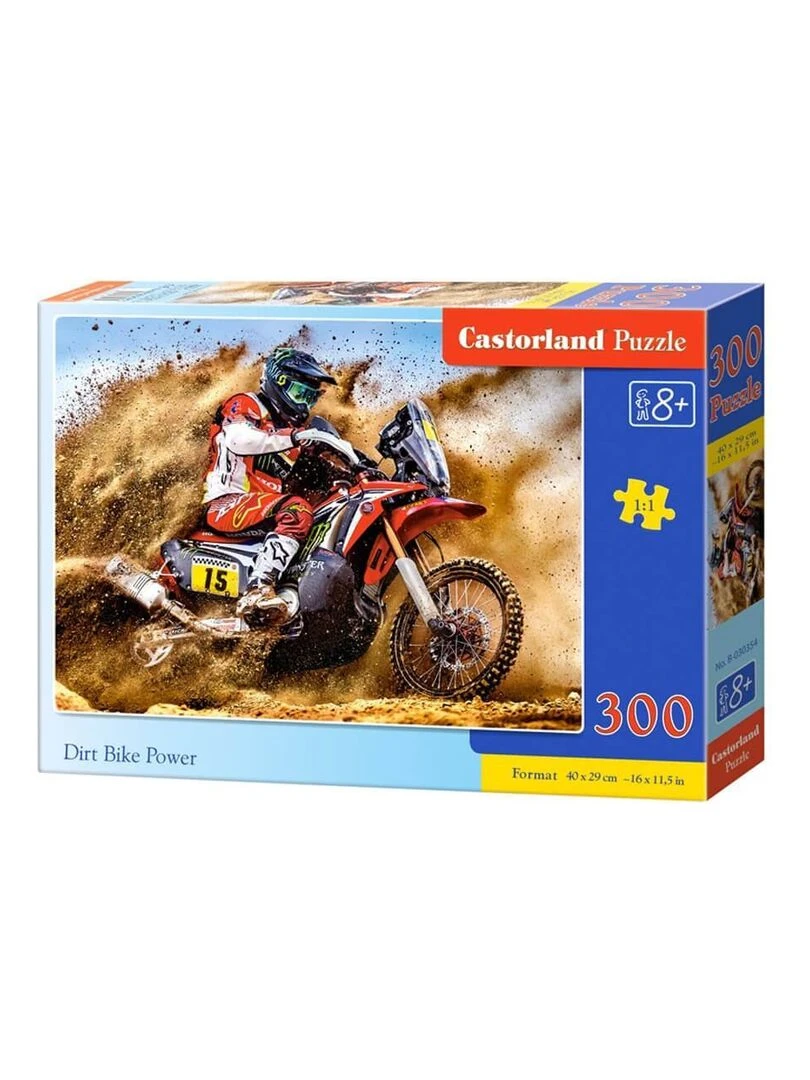 Puzzle 300 pièces : Moto cross N/A