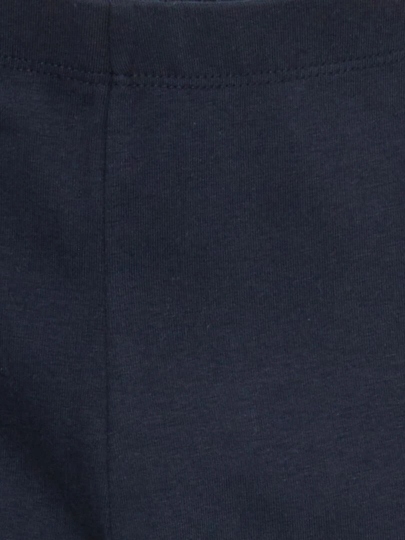 Legging long et stretch bleu marine