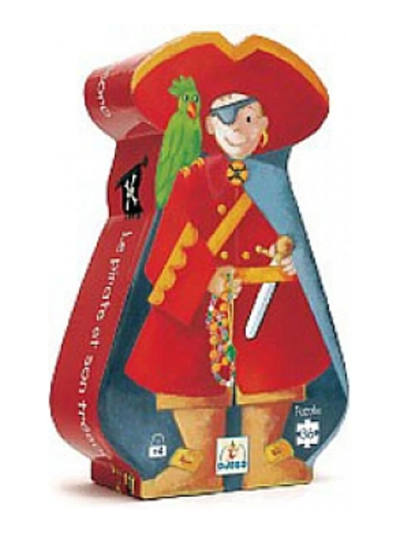 Puzzle Silhouette 36p Le Pirate Et Son Trésor N/A