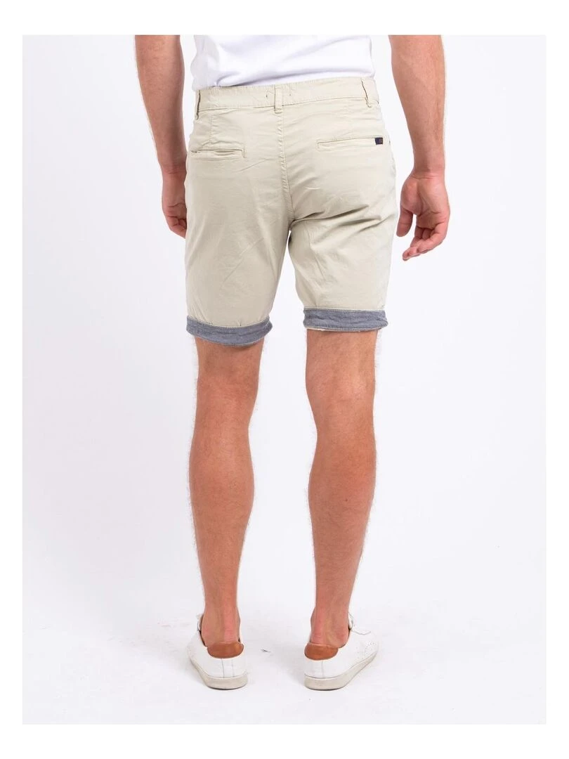 Bermuda chino BAZY Beige
