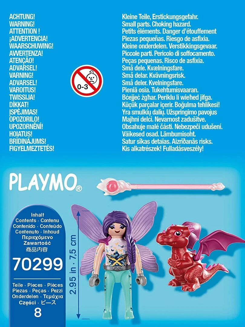 70299 Fée Avec Bébé Dragon 'playmobil' Autres / Special Plus N/A