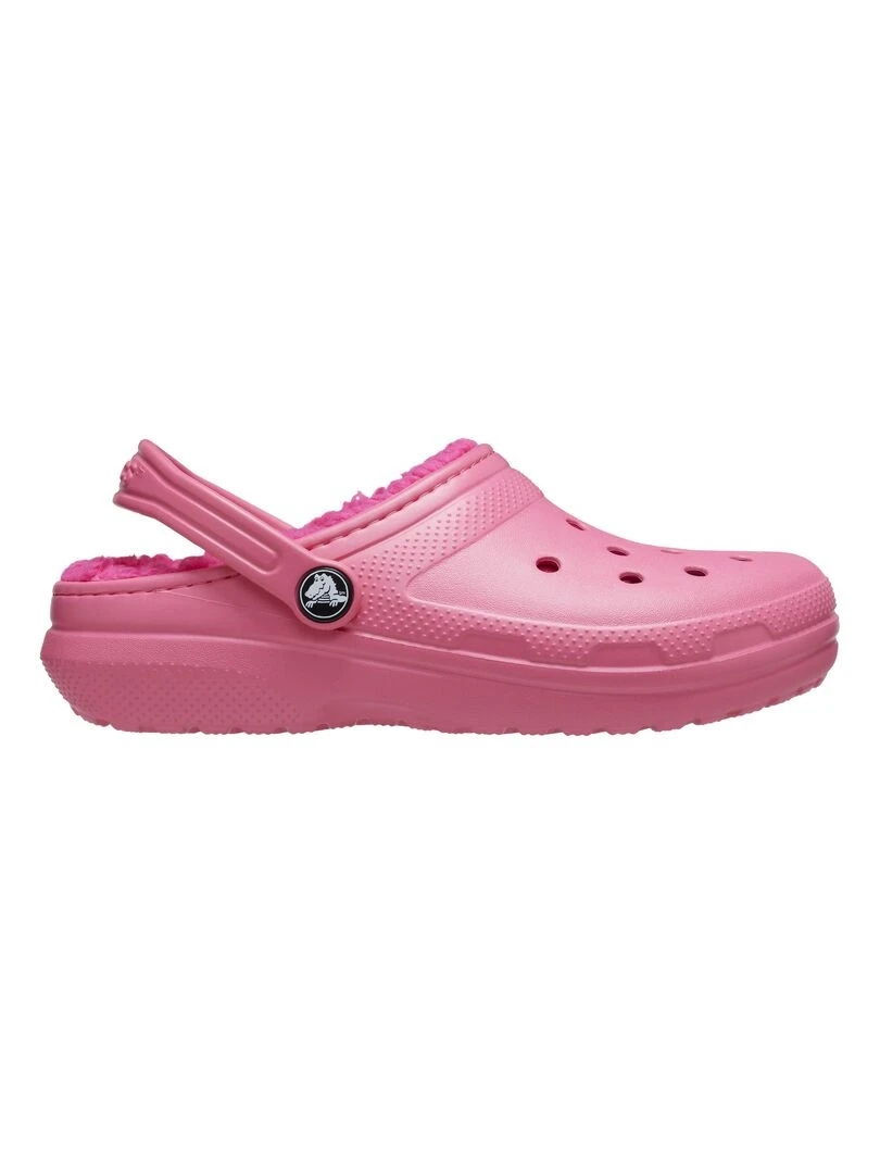 Sabot à Enfiler Enfant Crocs Classic Lined Clog K Rose