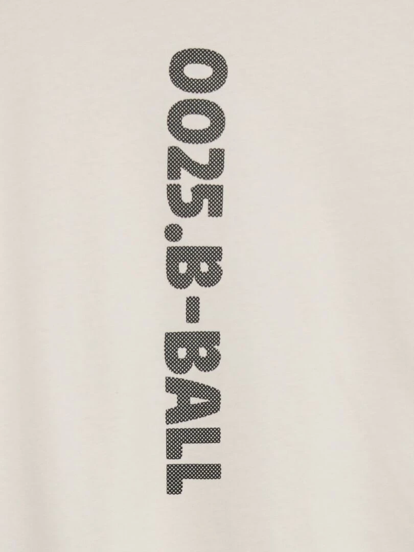 Ensemble t shirt + short   2 pièces   Blanc/noir