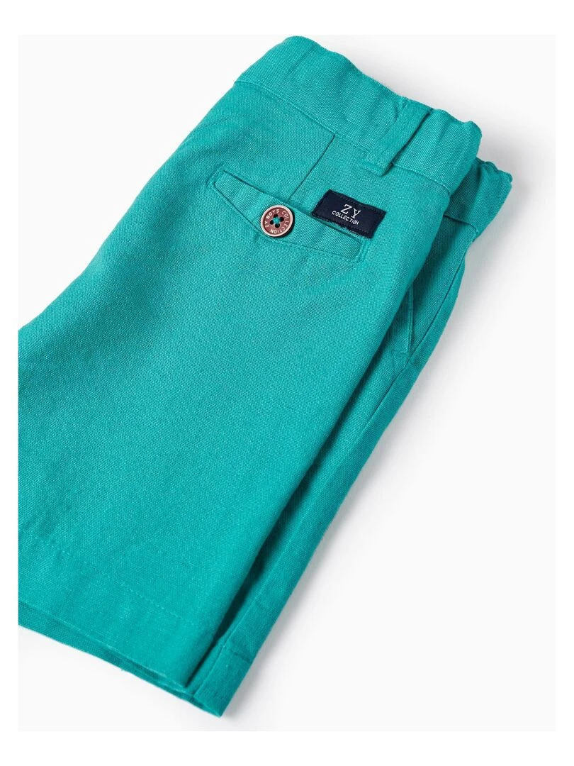 Shorts Chino pour Bébé Garçon  LETS PARTY   Vert
