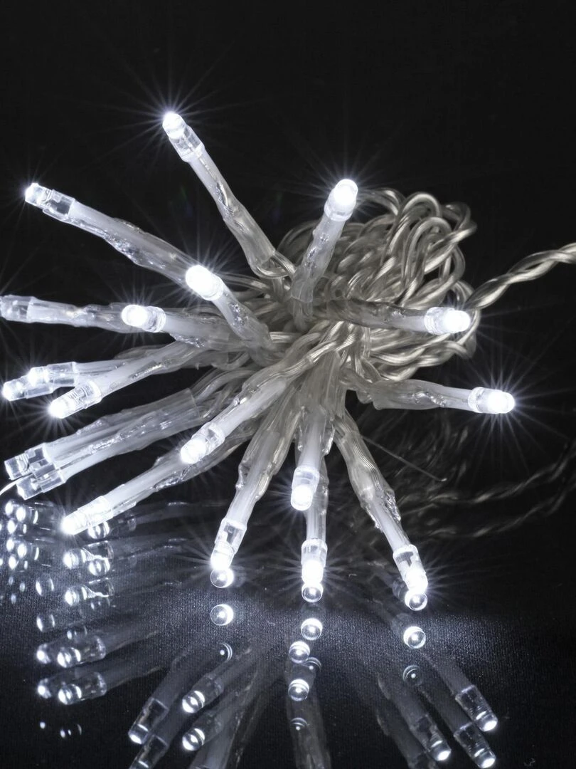 Guirlande 300Led Blanc 12m Blanc