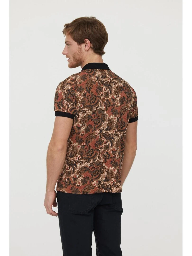 Lee Cooper   T Shirt manches courtes coton regular BACHIR   Camel