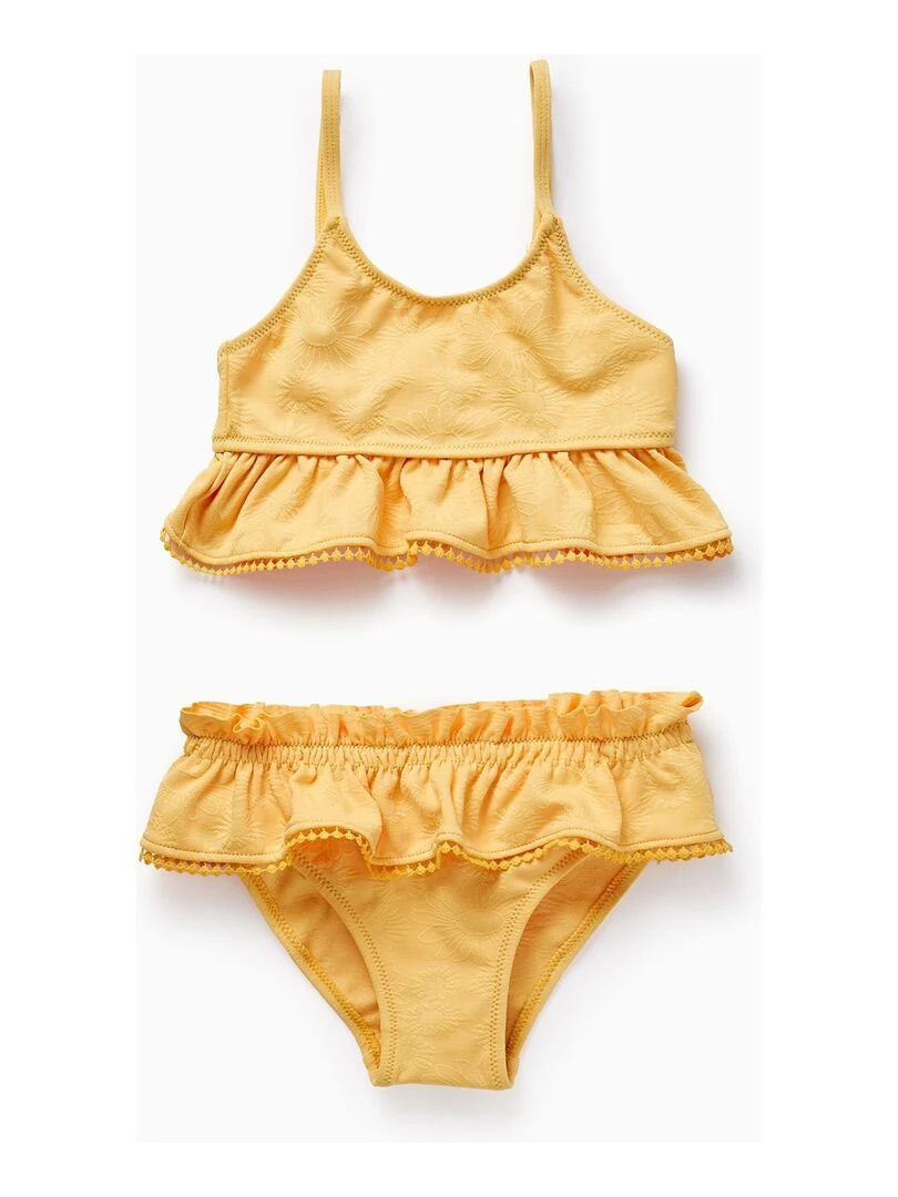 Maillot De Bain Pour Fille 'Tournesol' Jaune