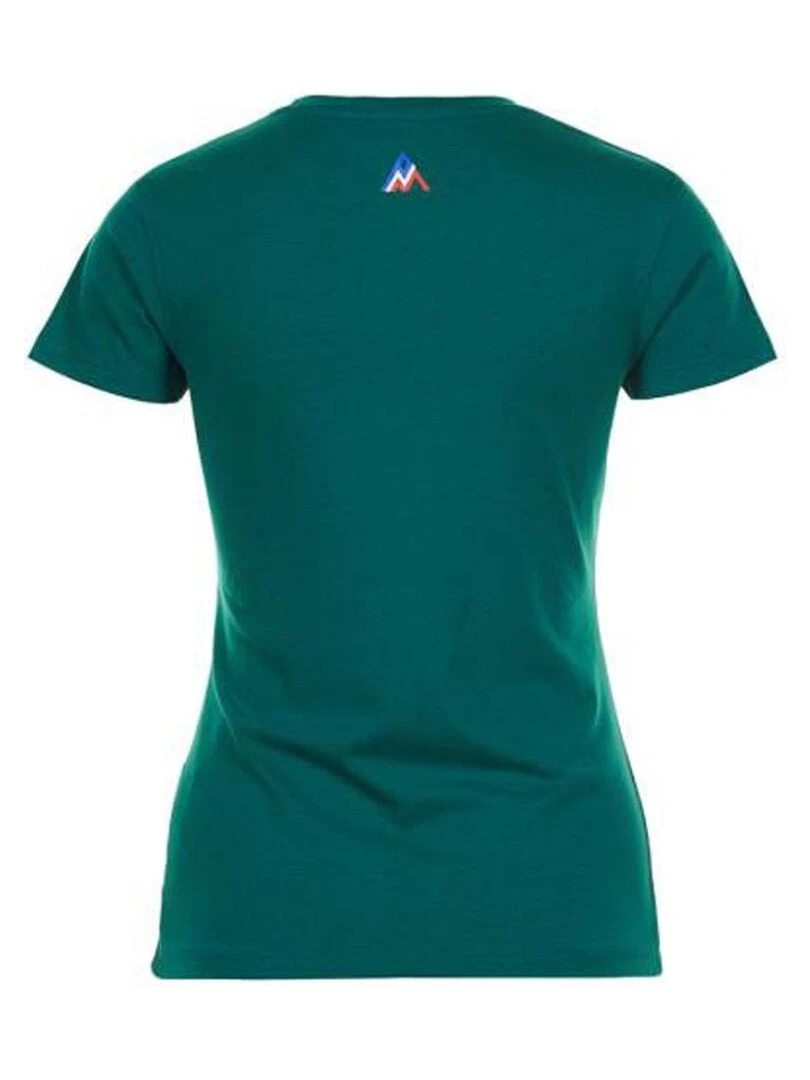 T shirt manches courtes femme ACOSMO   Vert