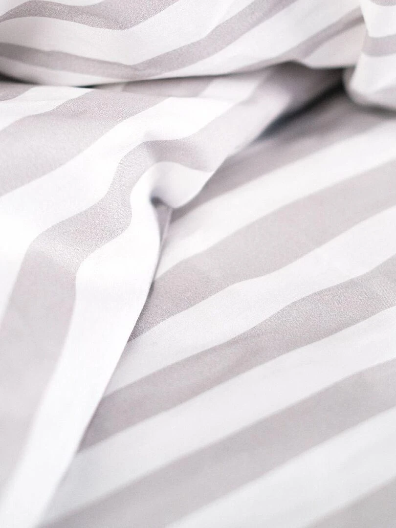Parure de lit 'CRAZY CARINE' 'TODAY' Blanc