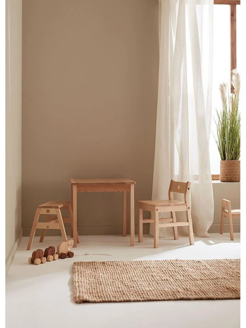 Jeu à tirer Famille mammouth naturel Neo   Kids Concept   Marron
