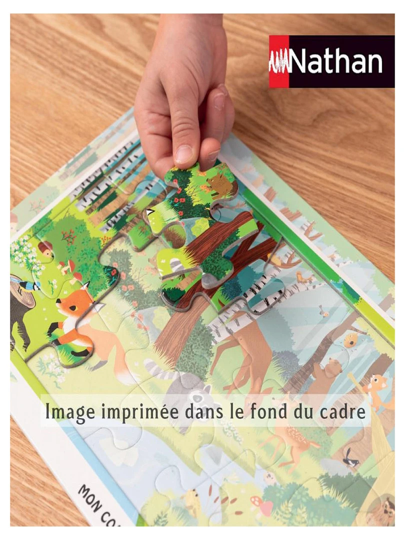 Puzzle Cadre 15 P Les Animaux De La Foret N/A