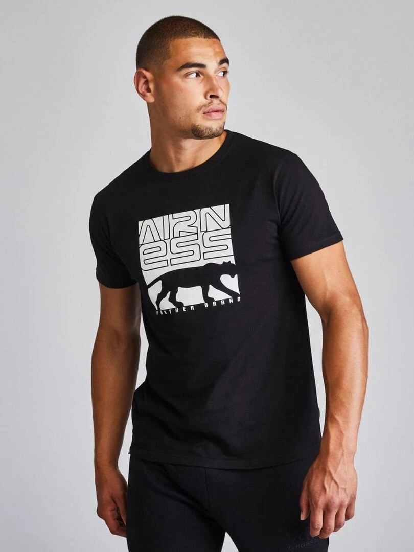 TEE SHIRT JUST NOW Airness Noir