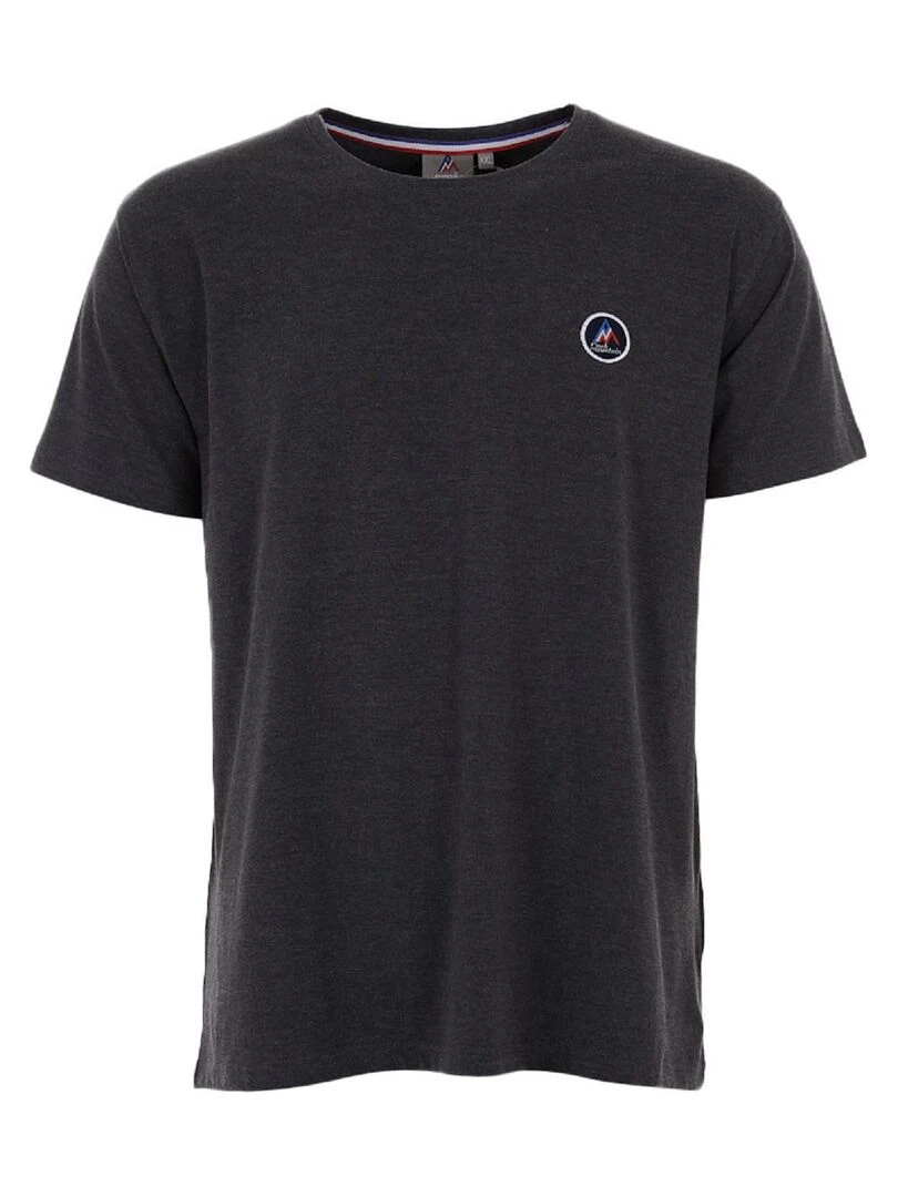 T shirt manches courtes homme CODA PEAK MOUNTAIN Gris