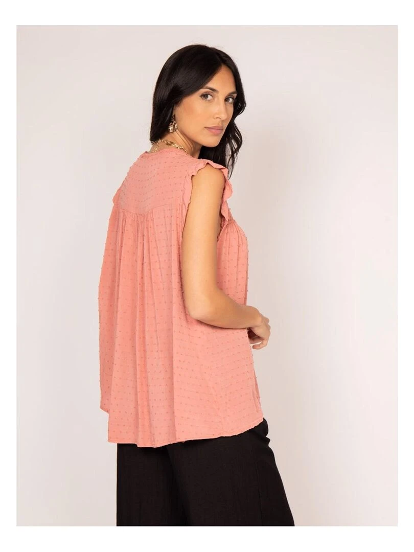 Chemise sans manches FLORIDA Rose