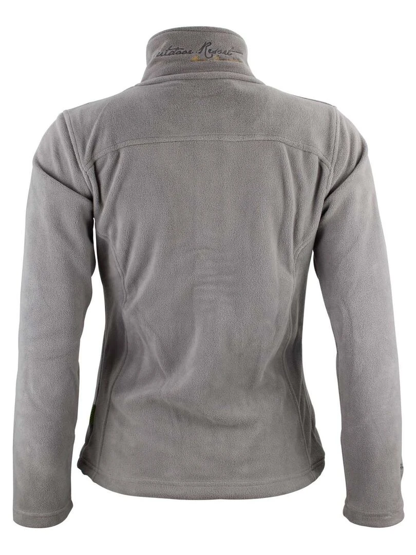 Blouson polaire femme ASAK Gris taupe