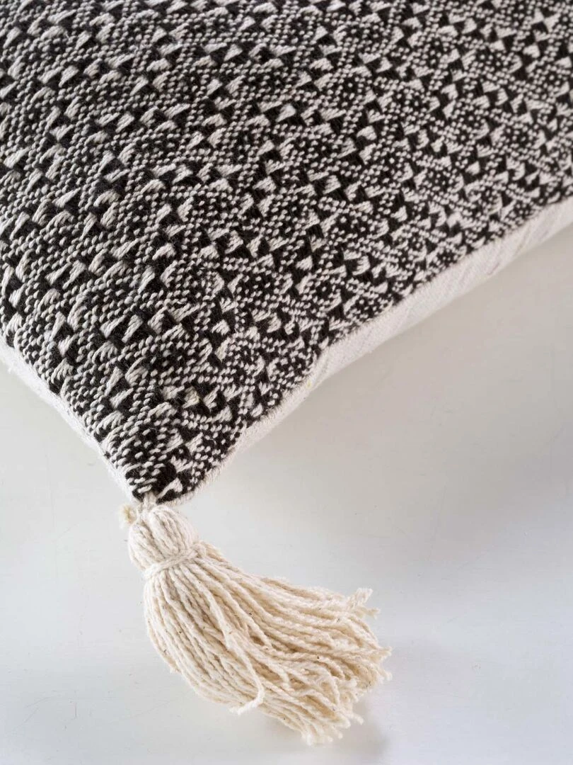 Coussin 40 x 40 cm Junon Noir