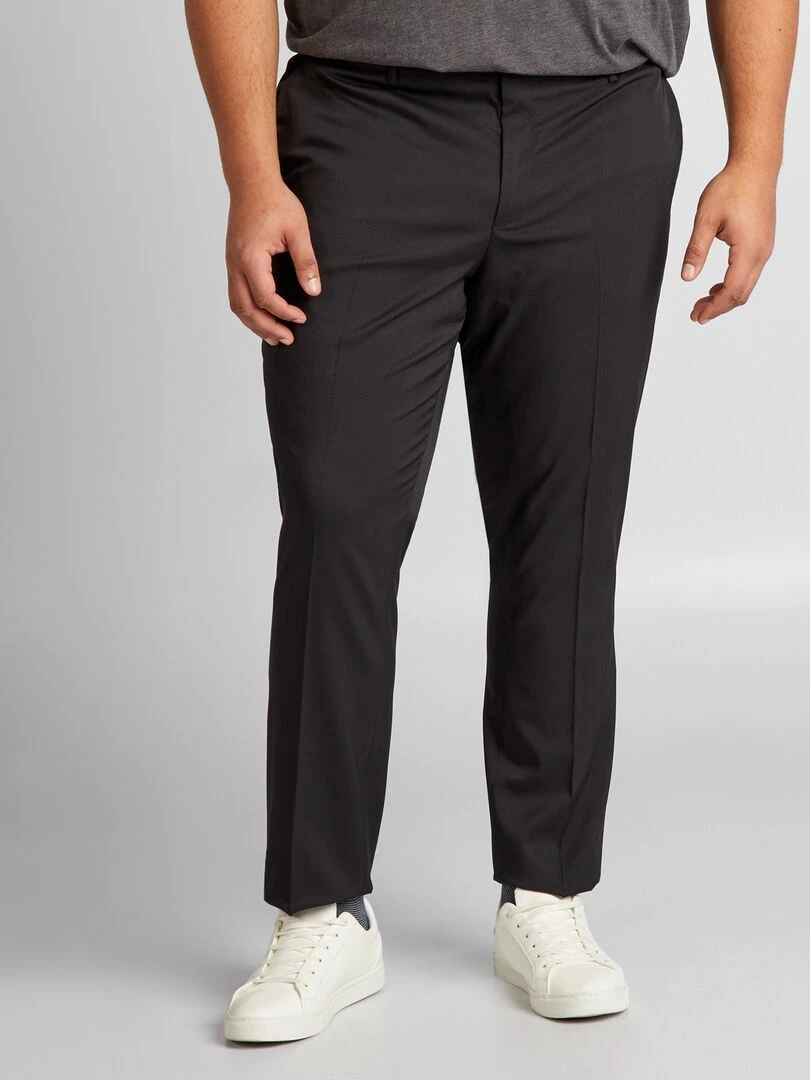 Pantalon de costume slim   noir