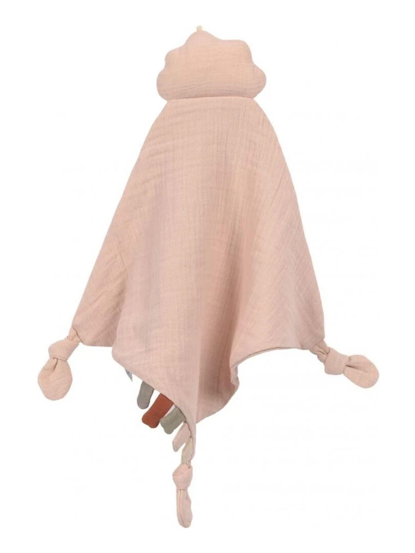 Doudou GOTS Nuage rose poudré Multicolore