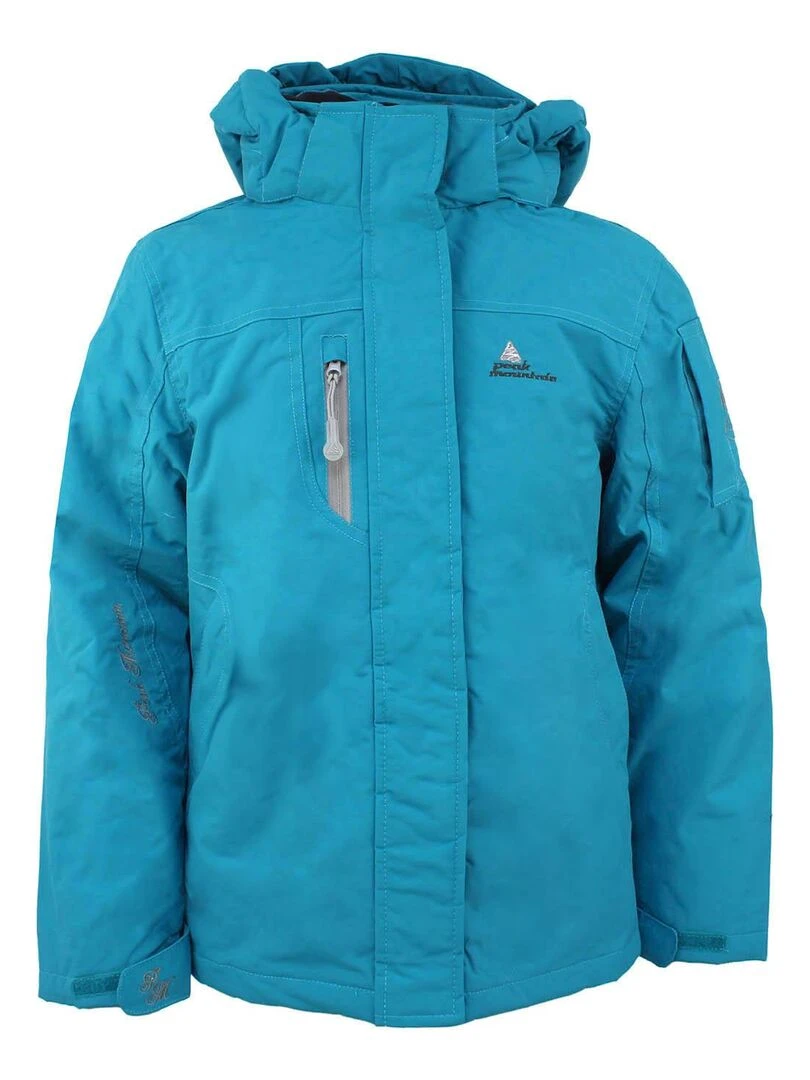 Parka de ski fille FADIKA PEAK MOUNTAIN Bleu turquoise