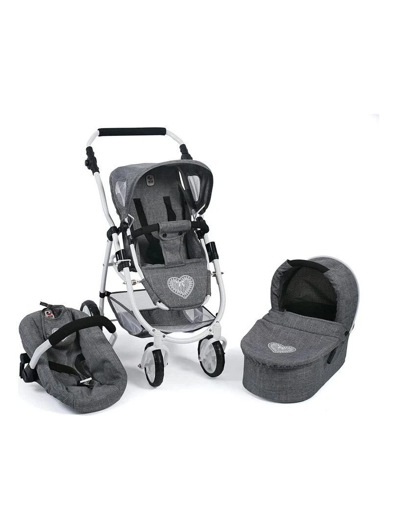 Poussette Emotion 3in1 Couleur Gris N/A