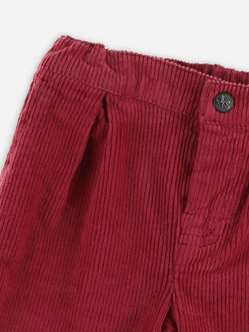 Pantalon en velours côtelé  foncé   Noukie's   Rose