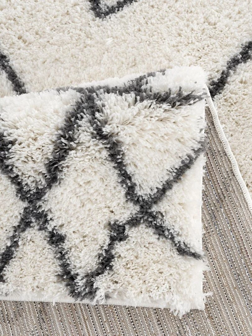 Tapis berbère style DOUX 2 Ecru